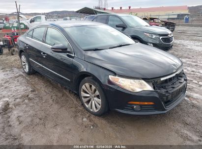 2010 VOLKSWAGEN CC SPORT Black  Gasoline WVWMP7AN9AE562810 photo #1