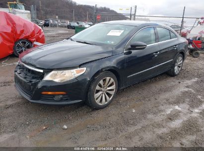 2010 VOLKSWAGEN CC SPORT Black  Gasoline WVWMP7AN9AE562810 photo #3