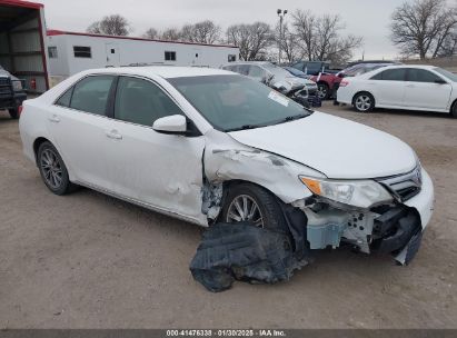 2012 TOYOTA CAMRY LE White  Gasoline 4T4BF1FK2CR187441 photo #1