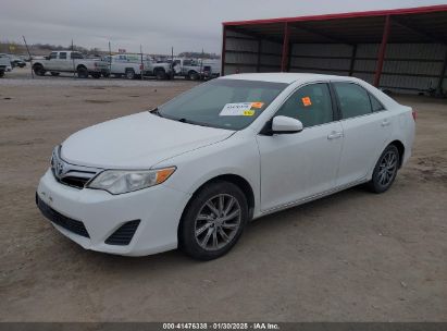 2012 TOYOTA CAMRY LE White  Gasoline 4T4BF1FK2CR187441 photo #3