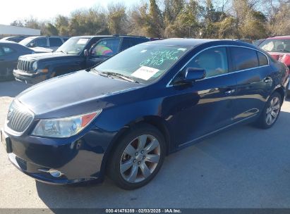 2011 BUICK LACROSSE CXL Blue  Gasoline 1G4GC5EC0BF109317 photo #3