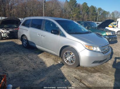 2011 HONDA ODYSSEY EX-L Silver  Gasoline 5FNRL5H67BB048863 photo #1