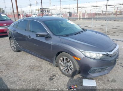 2017 HONDA CIVIC EX Gray  Gasoline 2HGFC2F73HH500745 photo #1