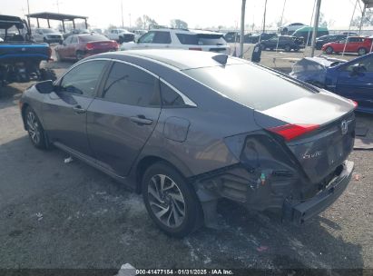 2017 HONDA CIVIC EX Gray  Gasoline 2HGFC2F73HH500745 photo #4