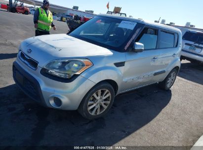 2012 KIA SOUL + Silver  Gasoline KNDJT2A6XC7466668 photo #3