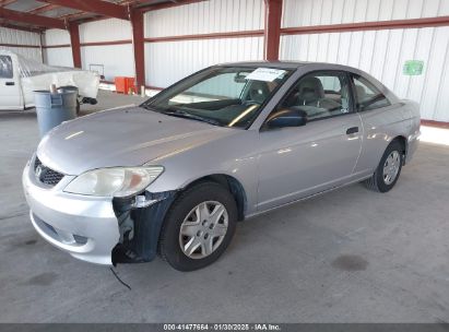 2005 HONDA CIVIC VP Silver  Gasoline 1HGEM22155L069205 photo #3