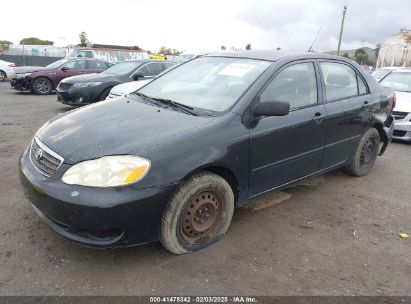 2007 TOYOTA COROLLA LE Black  Gasoline JTDBR32E970113965 photo #3