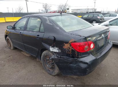 2007 TOYOTA COROLLA LE Black  Gasoline JTDBR32E970113965 photo #4