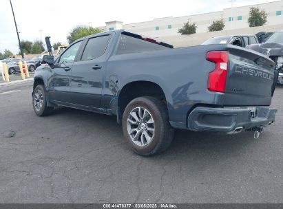 2021 CHEVROLET SILVERADO 1500 4WD  SHORT BED RST Gray  Gasoline 1GCUYEED4MZ393960 photo #4