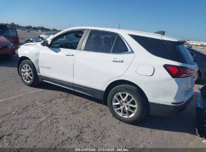 2022 CHEVROLET EQUINOX FWD LT White  Gasoline 3GNAXKEV3NL211341 photo #4