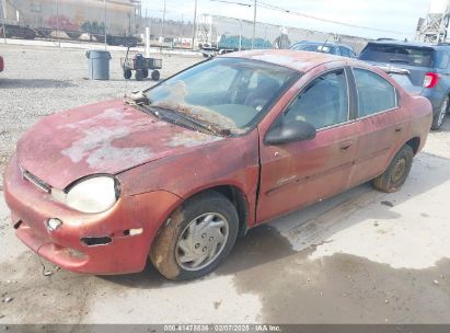 2000 PLYMOUTH NEON HIGHLINE Orange  Gasoline 1P3ES46C3YD529245 photo #3