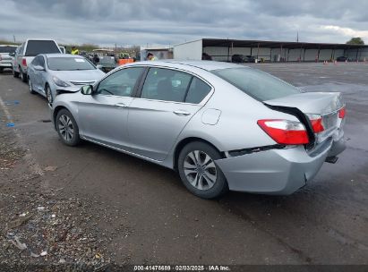 2014 HONDA ACCORD LX Silver  Gasoline 1HGCR2F34EA085475 photo #4