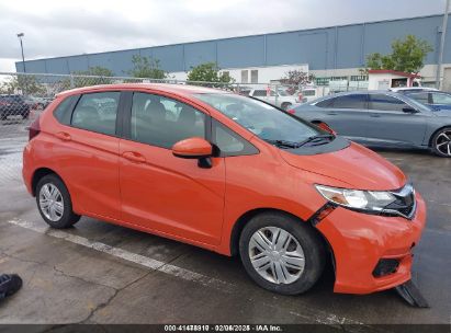 2020 HONDA FIT LX Orange  Gasoline 3HGGK5H42LM711814 photo #1