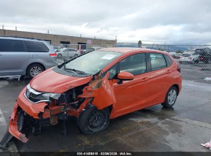 2020 HONDA FIT LX Orange  Gasoline 3HGGK5H42LM711814 photo #3