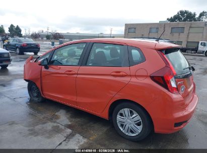 2020 HONDA FIT LX Orange  Gasoline 3HGGK5H42LM711814 photo #4