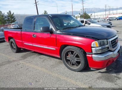 2006 GMC SIERRA 1500 SLE1 Red  Gasoline 1GTEC19V46Z196000 photo #1