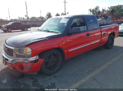 2006 GMC SIERRA 1500 SLE1 Red  Gasoline 1GTEC19V46Z196000 photo #3