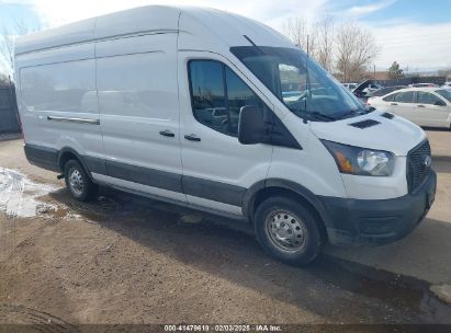 2023 FORD TRANSIT-250 CARGO VAN White  Gasoline 1FTBR3U80PKA41338 photo #1