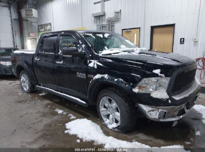 2013 RAM 1500 BIG HORN Black  Gasoline 1C6RR7LT9DS635215 photo #1