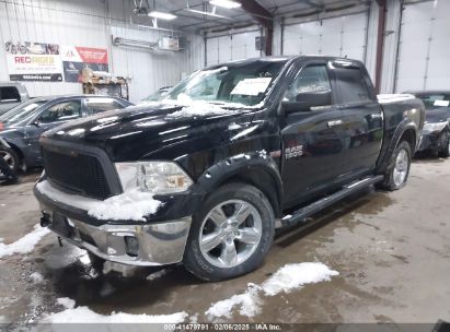 2013 RAM 1500 BIG HORN Black  Gasoline 1C6RR7LT9DS635215 photo #3