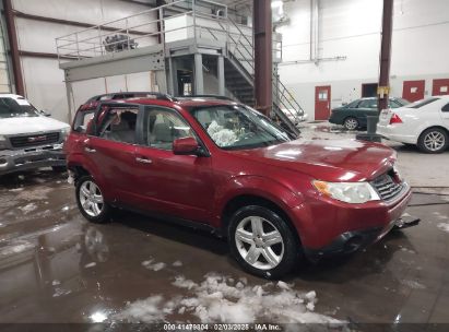 2010 SUBARU FORESTER 2.5X PREMIUM Red  Gasoline JF2SH6CC9AH748857 photo #1