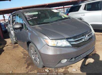 2014 HONDA ODYSSEY TOURING/TOURING ELITE Gray  Gasoline 5FNRL5H94EB059642 photo #1