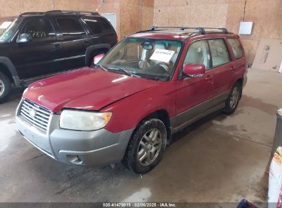 2006 SUBARU FORESTER 2.5X L.L. BEAN EDITION Red  gas JF1SG67636H725688 photo #3