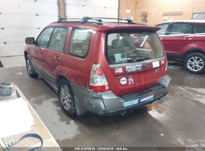 2006 SUBARU FORESTER 2.5X L.L. BEAN EDITION Red  gas JF1SG67636H725688 photo #4