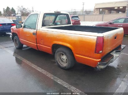 1996 CHEVROLET GMT-400 C1500 Orange  Gasoline 1GCEC14W0TZ218067 photo #4