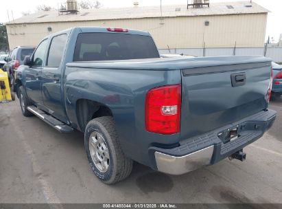 2007 CHEVROLET SILVERADO 1500 LT1 Light Blue  Gasoline 2GCEC13J971542140 photo #4