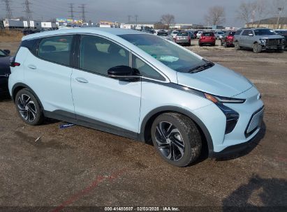 2023 CHEVROLET BOLT EV FWD 2LT Light Blue  Electric 1G1FX6S06P4153032 photo #1