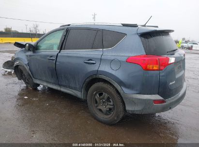 2014 TOYOTA RAV4 LE Blue  Gasoline 2T3ZFREV7EW115972 photo #4