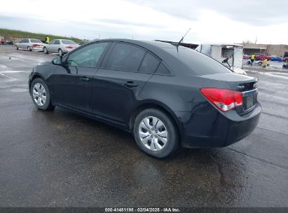 2013 CHEVROLET CRUZE LS AUTO Black  Gasoline 1G1PA5SH4D7278305 photo #4