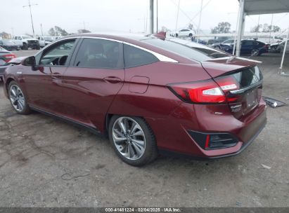 2018 HONDA CLARITY PLUG-IN HYBRID TOURING Maroon  Hybrid JHMZC5F38JC005104 photo #4