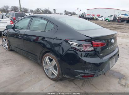 2019 HYUNDAI ELANTRA SE Black  Gasoline 5NPD74LF2KH490774 photo #4