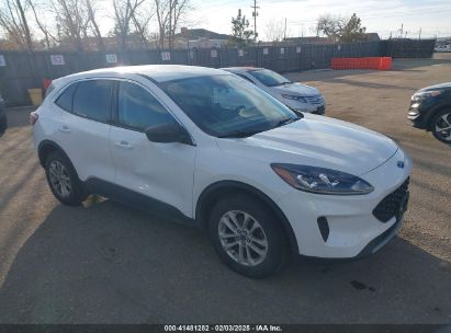 2022 FORD ESCAPE SE White  Gasoline 1FMCU9G61NUA60994 photo #1