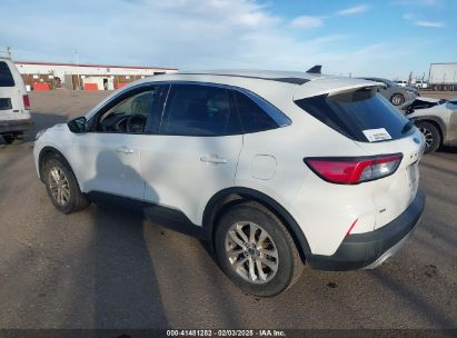 2022 FORD ESCAPE SE White  Gasoline 1FMCU9G61NUA60994 photo #4