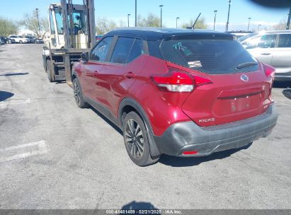 2018 NISSAN KICKS SV Red  Gasoline 3N1CP5CU2JL527436 photo #4