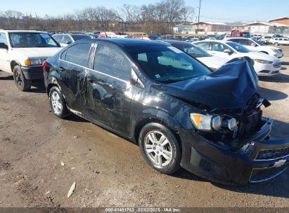 2012 CHEVROLET SONIC 2LT Black  Gasoline 1G1JC5SH8C4197257 photo #1