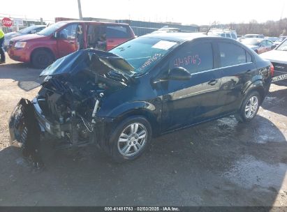 2012 CHEVROLET SONIC 2LT Black  Gasoline 1G1JC5SH8C4197257 photo #3