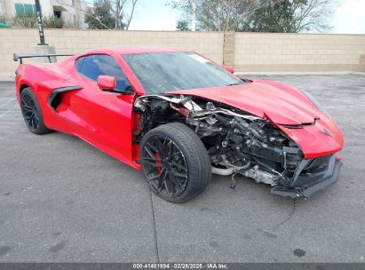 2020 CHEVROLET CORVETTE STINGRAY RWD  1LT Red  Gasoline 1G1Y62D44L5111290 photo #1