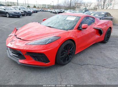 2020 CHEVROLET CORVETTE STINGRAY RWD  1LT Red  Gasoline 1G1Y62D44L5111290 photo #3