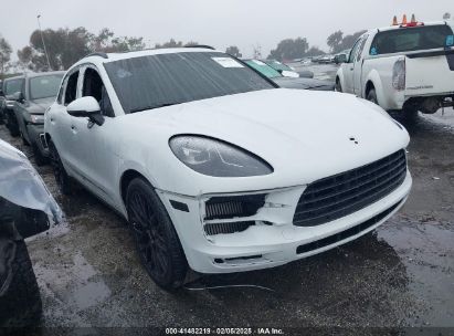 2019 PORSCHE MACAN S White  Gasoline WP1AB2A59KLB32694 photo #1