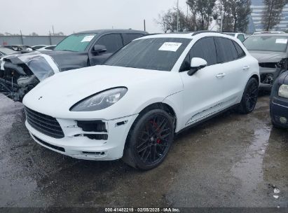 2019 PORSCHE MACAN S White  Gasoline WP1AB2A59KLB32694 photo #3