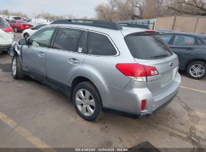 2012 SUBARU OUTBACK 2.5I PREMIUM Gray  Gasoline 4S4BRBCC1C3234128 photo #4