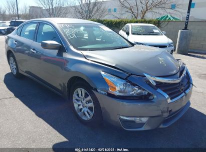 2015 NISSAN ALTIMA 2.5/2.5 S/2.5 SL/2.5 SV Gray  Gasoline 1N4AL3AP0FC209244 photo #1