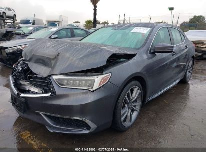 2020 ACURA TLX TECH PACKAGE Black  Gasoline 19UUB2F42LA003192 photo #3