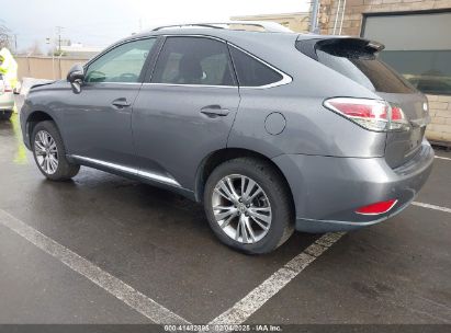 2013 LEXUS RX 350 Gray  Gasoline 2T2ZK1BA8DC106684 photo #4