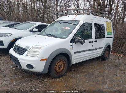 2012 FORD TRANSIT CONNECT XLT White  Gasoline NM0LS6BN8CT106196 photo #3