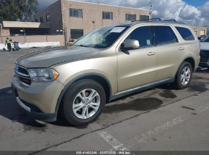 2011 DODGE DURANGO CREW Gold  Flexible Fuel 1D4RE4GGXBC742431 photo #3